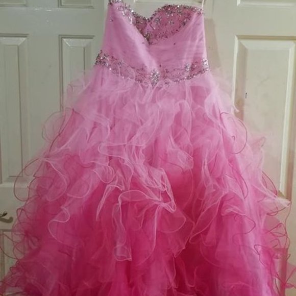 Girls pageant dress